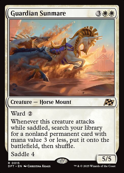 Aetherdrift - 15 - Guardian Sunmare - Rare