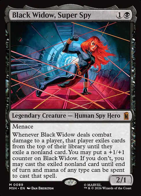 Marvel Super Heroes - 89 - Black Widow, Super Spy - Mythic