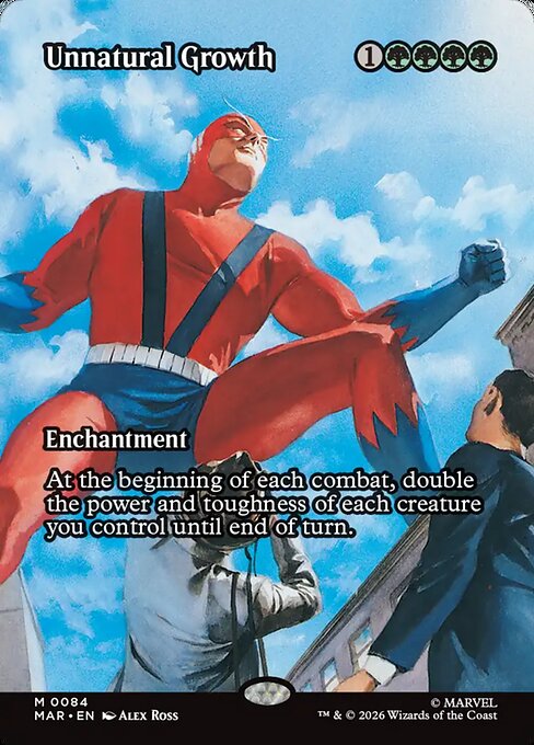 Marvel Universe - 84 - Unnatural Growth - Mythic