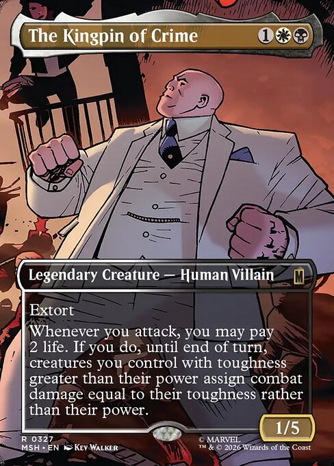 Marvel Super Heroes - 327 - The Kingpin of Crime - Rare