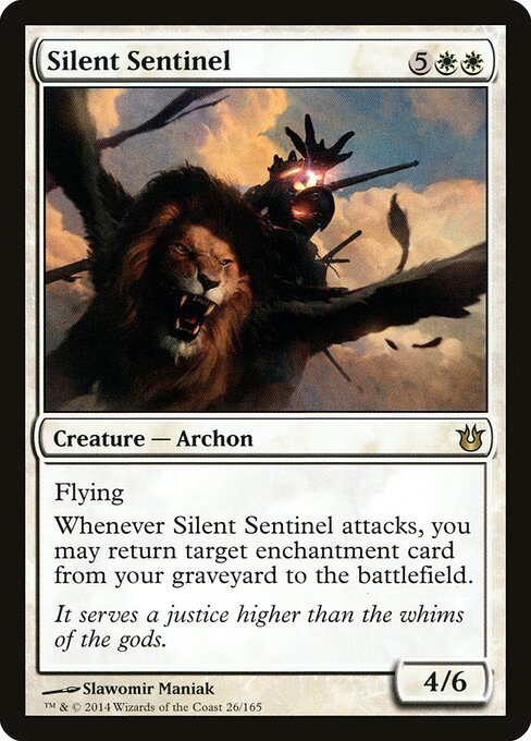 Born of the Gods - 26 - Silent Sentinel - Rare