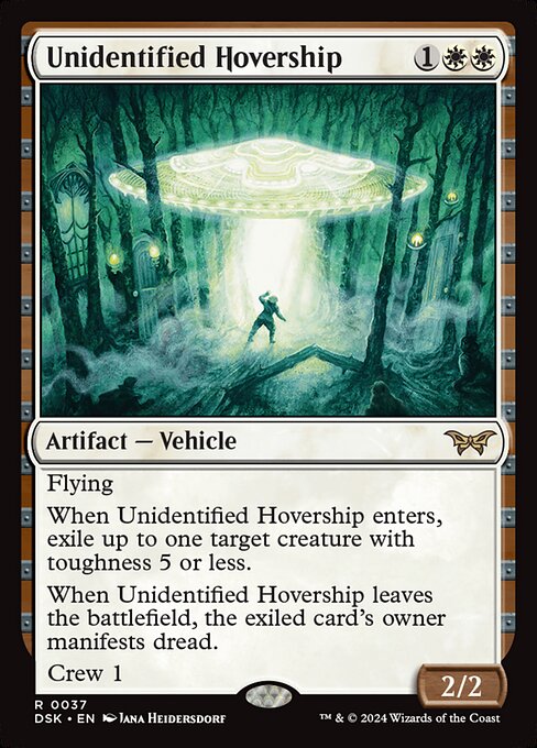 Duskmourn: House of Horror - 37 - Unidentified Hovership - Rare