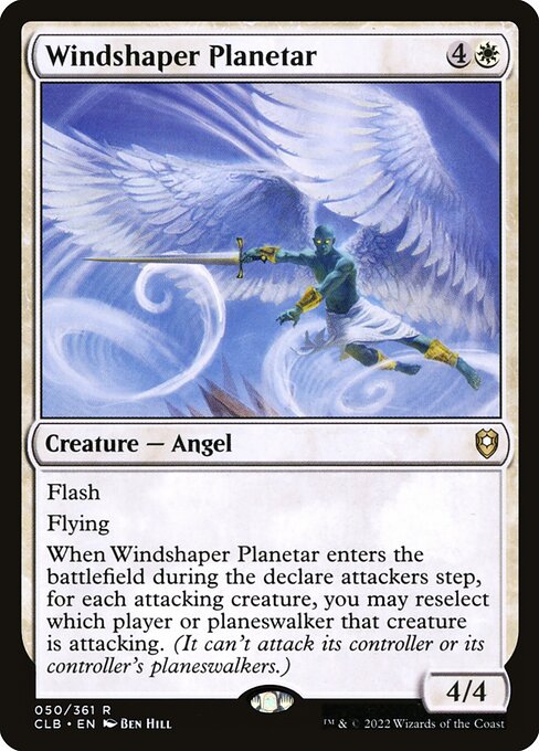 Commander Legends: Battle for Baldur's Gate - 50 - Windshaper Planetar - Rare