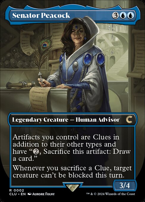Ravnica: Clue Edition - 2 - Senator Peacock - Rare