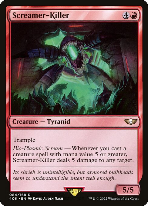 Warhammer 40,000 Commander - 84 - Screamer-Killer - Rare