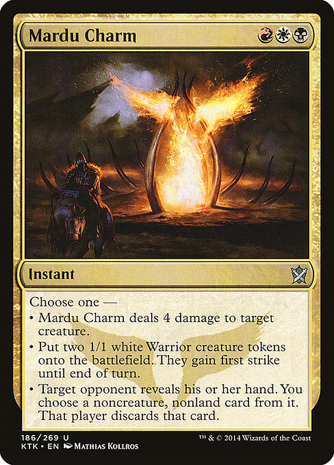 Khans of Tarkir - 186 - Mardu Charm - Uncommon