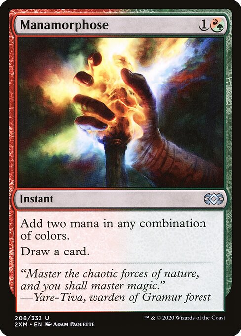 Double Masters - 208 - Manamorphose - Uncommon