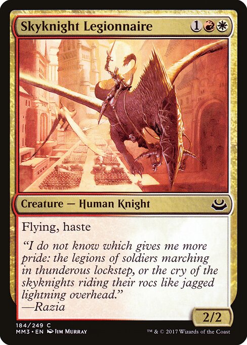 Modern Masters 2017 - 184 - Skyknight Legionnaire - Common