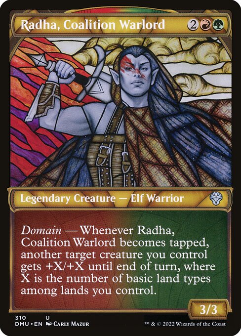 Dominaria United - 310 - Radha, Coalition Warlord - Uncommon