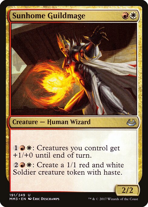 Modern Masters 2017 - 191 - Sunhome Guildmage - Uncommon