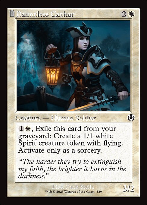 Innistrad Remastered - 339 - Dauntless Cathar - Common