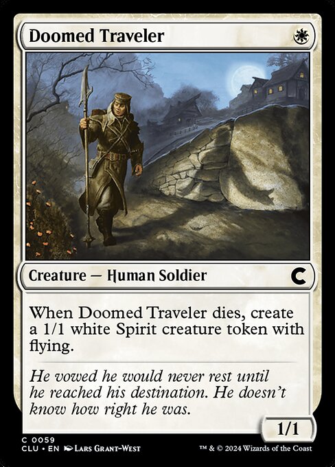 Ravnica: Clue Edition - 59 - Doomed Traveler - Common