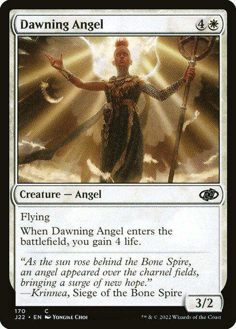 Jumpstart 2022 - 170 - Dawning Angel - Common
