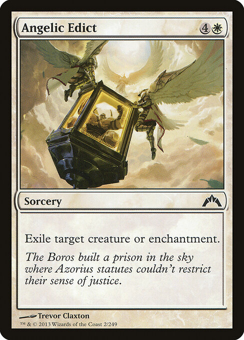 Gatecrash - 2 - Angelic Edict - Common