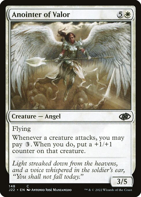 Jumpstart 2022 - 148 - Anointer of Valor - Common