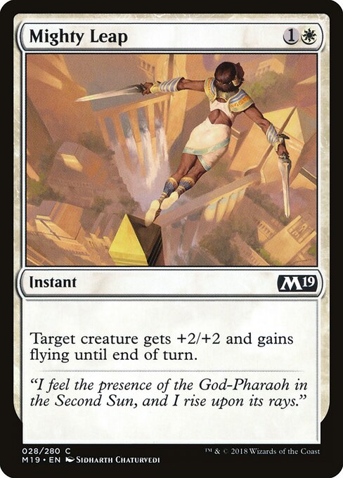 Core Set 2019 - 28 - Mighty Leap - Common