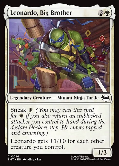 Teenage Mutant Ninja Turtles - 14 - Leonardo, Big Brother - Common