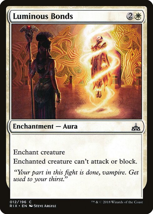 Rivals of Ixalan - 12 - Luminous Bonds - Common