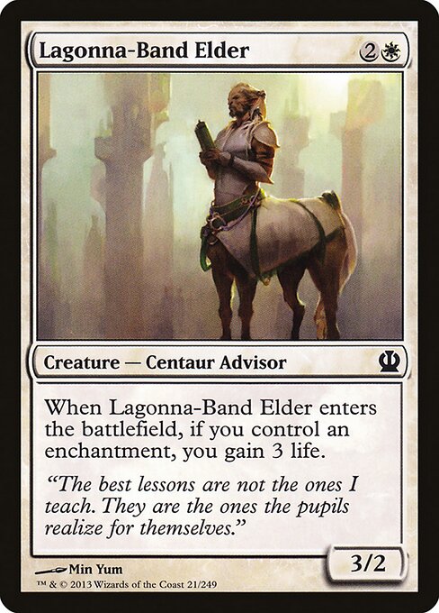 Theros - 21 - Lagonna-Band Elder - Common