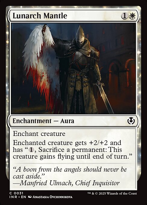Innistrad Remastered - 31 - Lunarch Mantle - Common