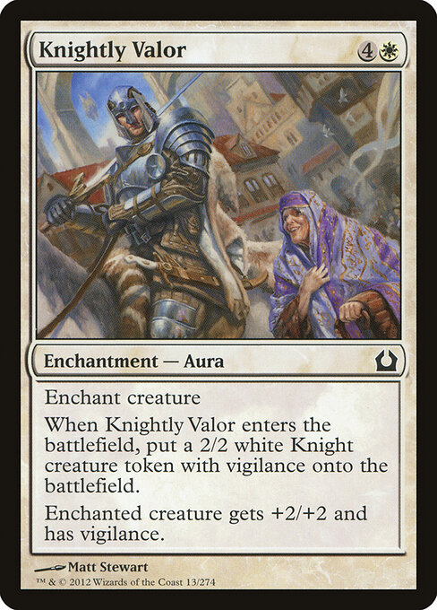 Return to Ravnica - 13 - Knightly Valor - Common
