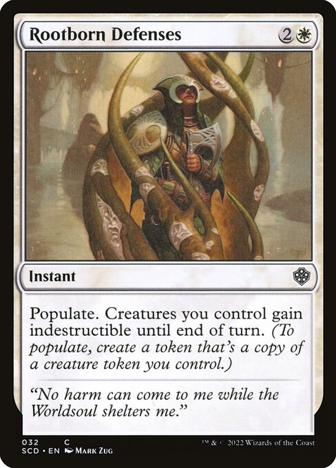 Starter Commander Decks - 32 - Rootborn Defenses - Common