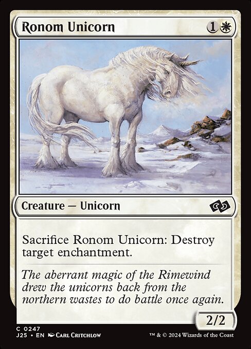 Foundations Jumpstart - 247 - Ronom Unicorn - Common