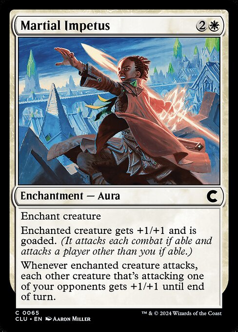 Ravnica: Clue Edition - 65 - Martial Impetus - Common
