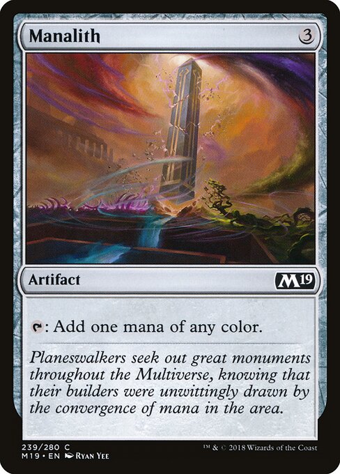 Core Set 2019 - 239 - Manalith - Common