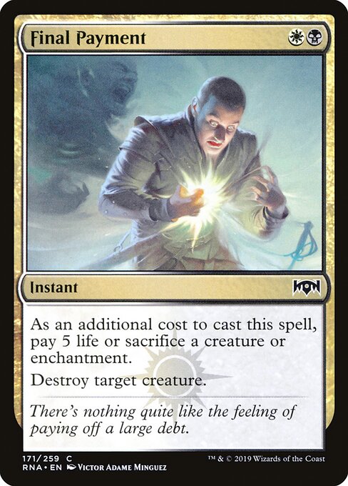 Ravnica Allegiance - 171 - Final Payment - Common