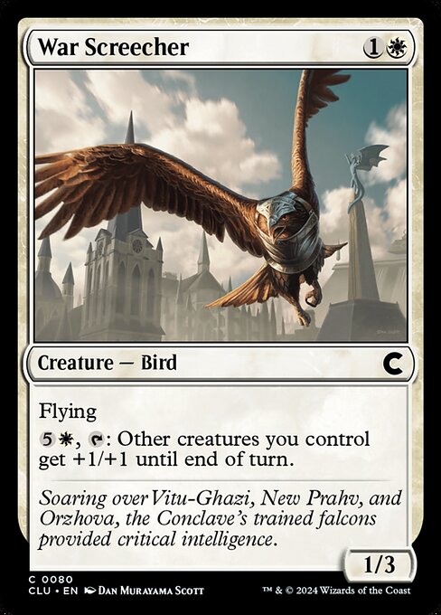Ravnica: Clue Edition - 80 - War Screecher - Common