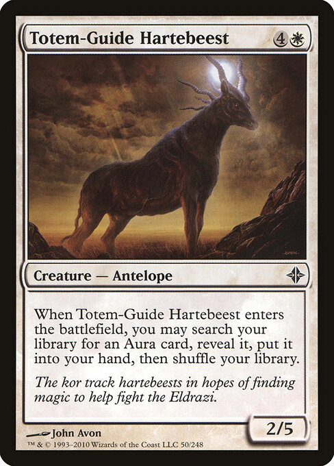 Rise of the Eldrazi - 50 - Totem-Guide Hartebeest - Common