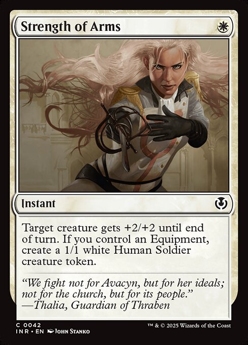 Innistrad Remastered - 42 - Strength of Arms - Common