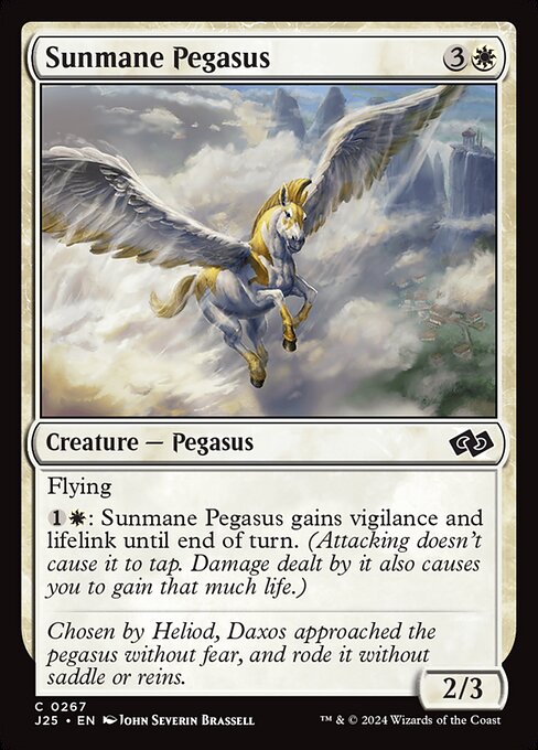 Foundations Jumpstart - 267 - Sunmane Pegasus - Common