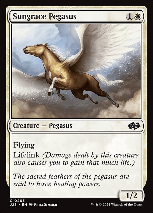 Foundations Jumpstart - 265 - Sungrace Pegasus - Common