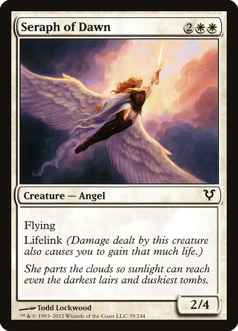 Avacyn Restored - 35 - Seraph of Dawn - Common