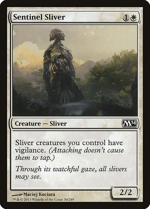 Magic 2014 - 30 - Sentinel Sliver - Common