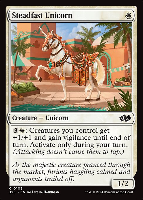 Foundations Jumpstart - 103 - Steadfast Unicorn - Common