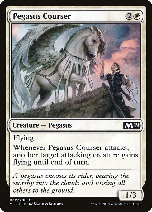 Core Set 2019 - 32 - Pegasus Courser - Common