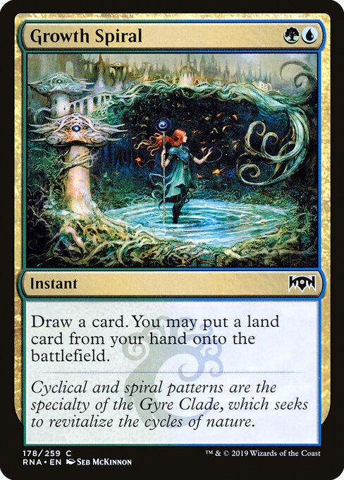 Ravnica Allegiance - 178 - Growth Spiral - Common