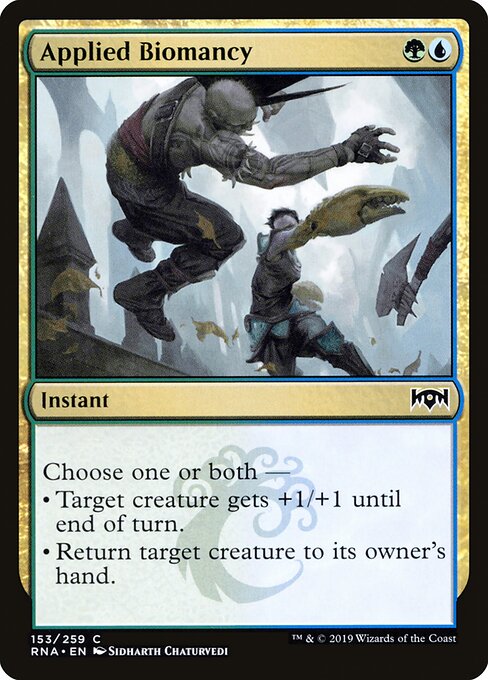 Ravnica Allegiance - 153 - Applied Biomancy - Common