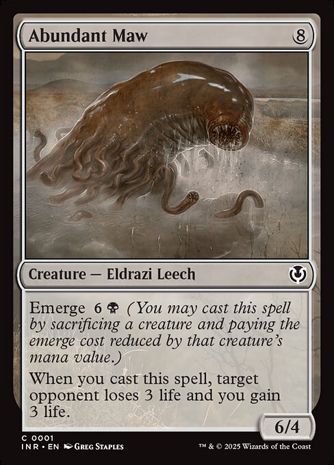 Innistrad Remastered - 1 - Abundant Maw - Common