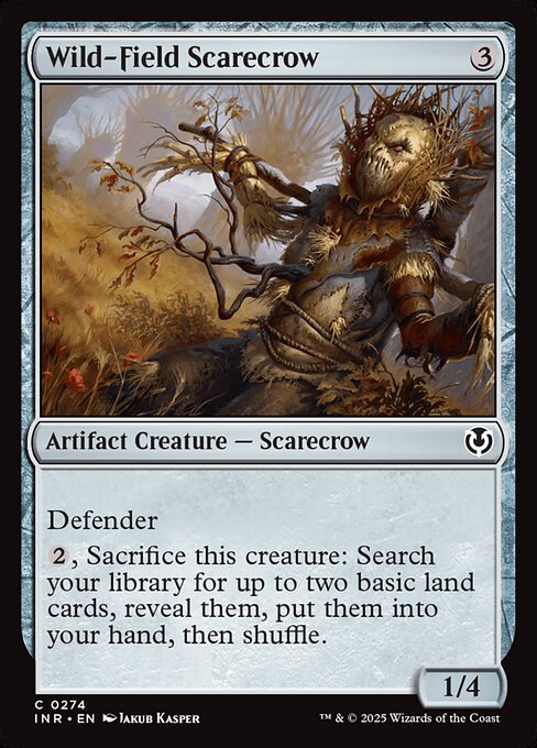 Innistrad Remastered - 274 - Wild-Field Scarecrow - Common