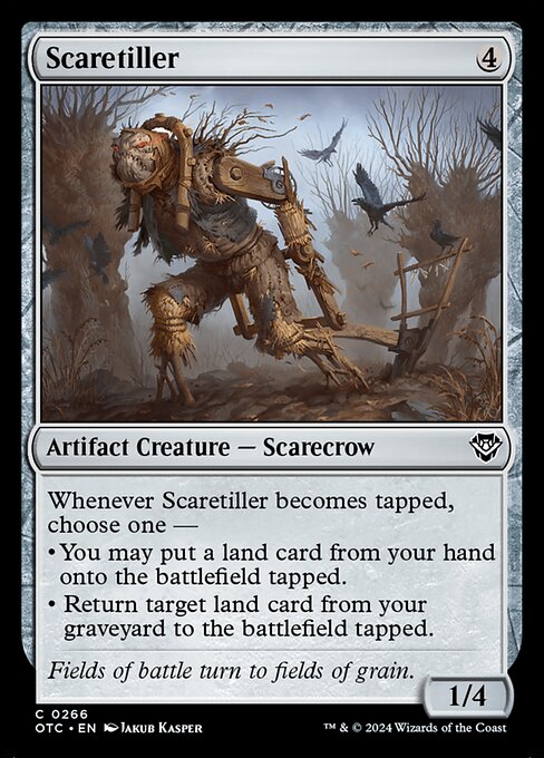 Outlaws of Thunder Junction Commander - 266 - Scaretiller - Common