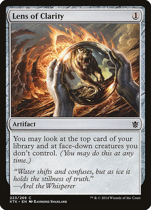 Khans of Tarkir - 223 - Lens of Clarity - Common