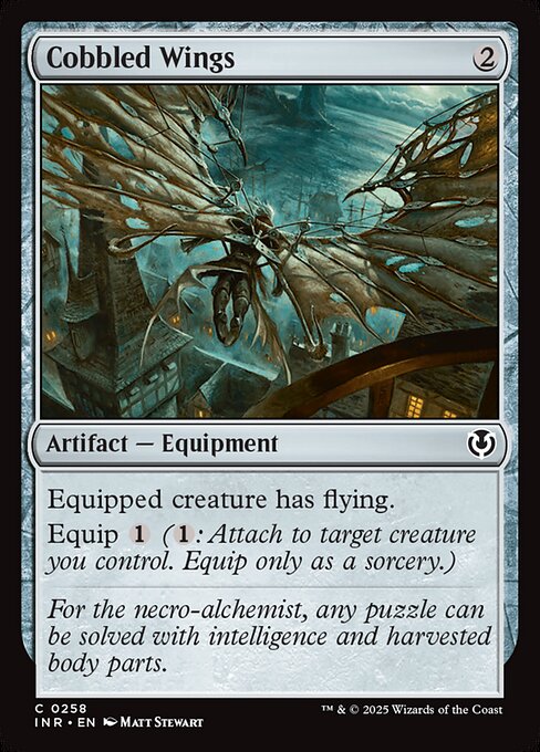 Innistrad Remastered - 258 - Cobbled Wings - Common