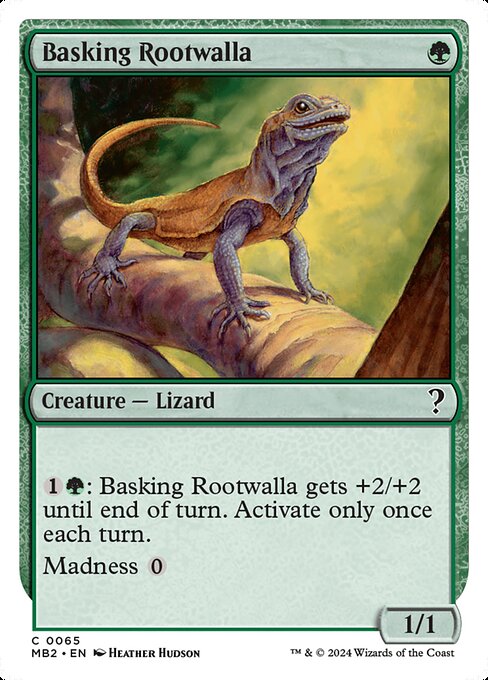 Mystery Booster 2 - 65 - Basking Rootwalla - Common