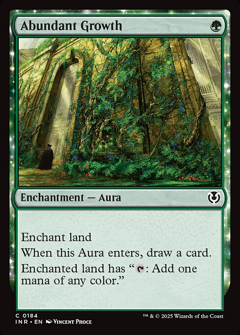 Innistrad Remastered - 184 - Abundant Growth - Common