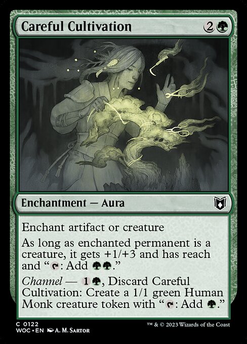Wilds of Eldraine Commander - 122 - Careful Cultivation - Common