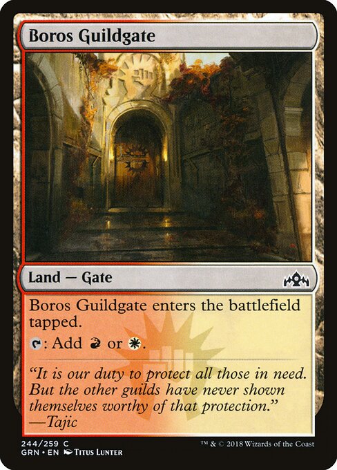 Guilds of Ravnica - 244 - Boros Guildgate - Common